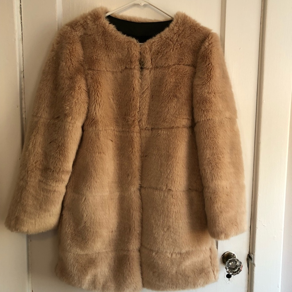 Teddy faux fur coat